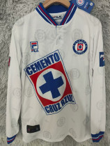 1998-1999 Cruz Azul Away Long Sleeve Retro Soccer Jersey (长袖)