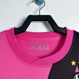 2011-2012 JUV Pink Long Sleeve Retro Soccer Jersey (长袖)