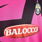 2011-2012 JUV Pink Long Sleeve Retro Soccer Jersey (长袖)