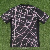 2025-26 PSG Pink Black Fans Training shirts