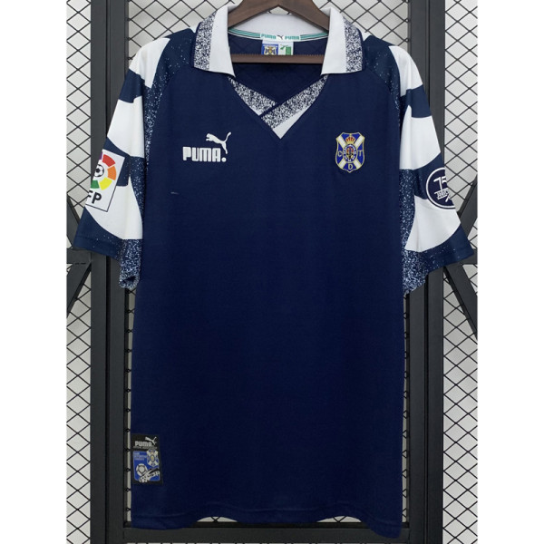 1997-1998 CD Tenerife Away Retro Soccer Jersey (带章)