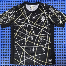 2025-26 CHE Grey Black Fans Training shirts