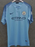 2018-2019 Man City Home Retro Soccer Jersey