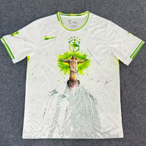 2025-26 Brazil White Special Edition Fans Soccer Jersey