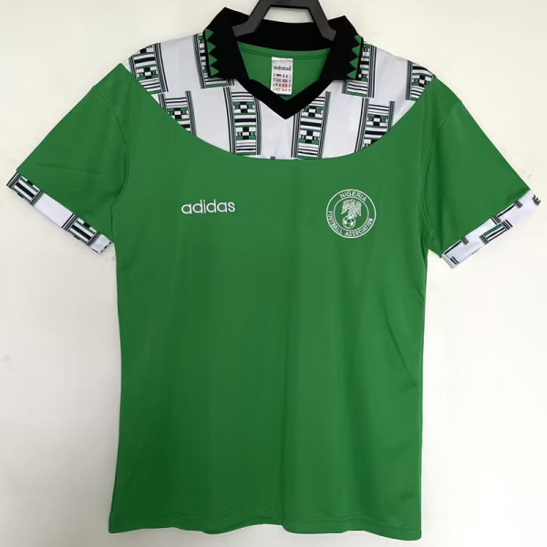 1994 Nigeria Home Retro Soccer Jersey