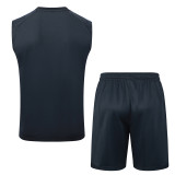 2025-26 Argentina Dark gray Tank top and shorts suit #D2584