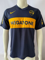 2007-2008 Boca Juniors Home Retro Soccer Jersey