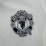 2000-2001 Man Utd Away Kids Retro Soccer Jersey