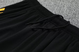 2025-26 Man Utd Black Tank top and shorts suit