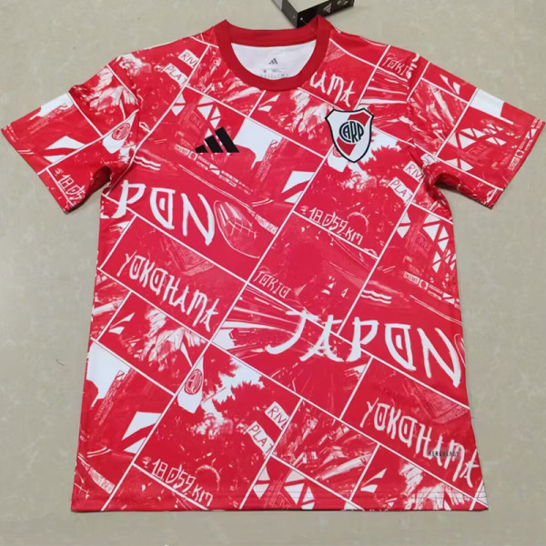 2025-26 River Plate Red Training shirts