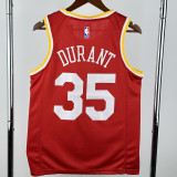 ROCKETS DURANT #35 Red Retro Top Quality Hot Pressing NBA Jersey