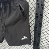 D705 NK Black Casual Short Pants