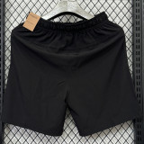D705 NK Black Casual Short Pants