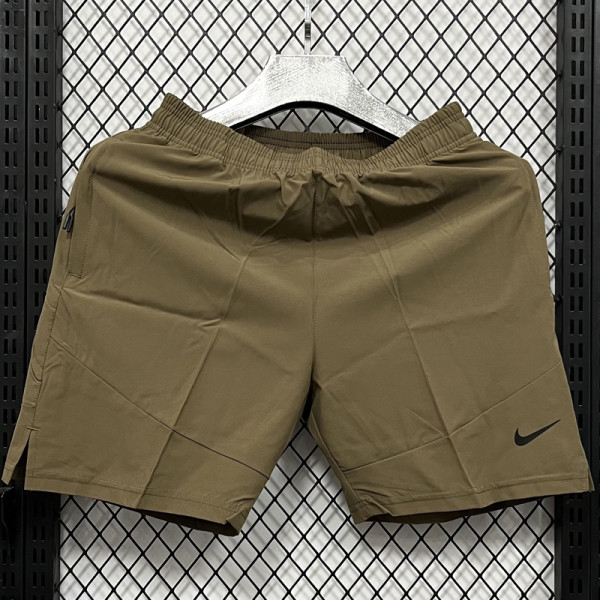 D985 NK Khaki Casual Short Pants