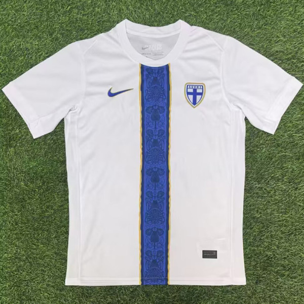 2025-26 Finland Home Fans Soccer Jersey