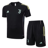 2025-26 JUV Black Training Short Suit #D25134