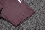 2025-26 Man Utd Grey purple Training Short Suit #D25126