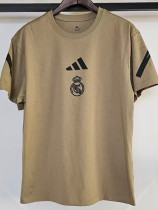 2025-26 RMA khaki High Quality Casual T-Shirt #卡其色
