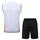 2025-26 Ajax White Tank top and shorts suit #D25150