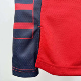 2024-25 Clippers PAUL #3 Red Top Quality Hot Pressing NBA Jersey (Trapeze Edition) 飞人版