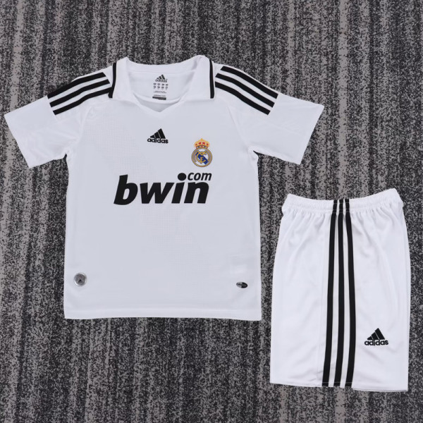 2008-2009 RMA Home Kids Retro Soccer Jersey
