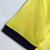 1983-1986 ARS Away Yellow Retro Soccer Jersey