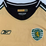 2003-2004 Sporting Lisbon Away Retro Soccer Jersey