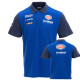 2025 YAMaHA SDD Polo Blue Racing Suit(有领)