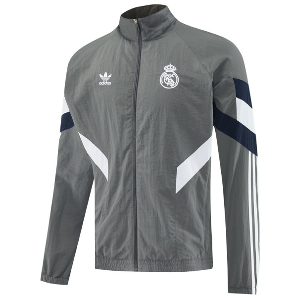2025-26 RMA Gray Windbreaker
