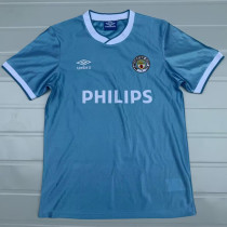 1986-1987 Man City Home Retro Soccer Jersey