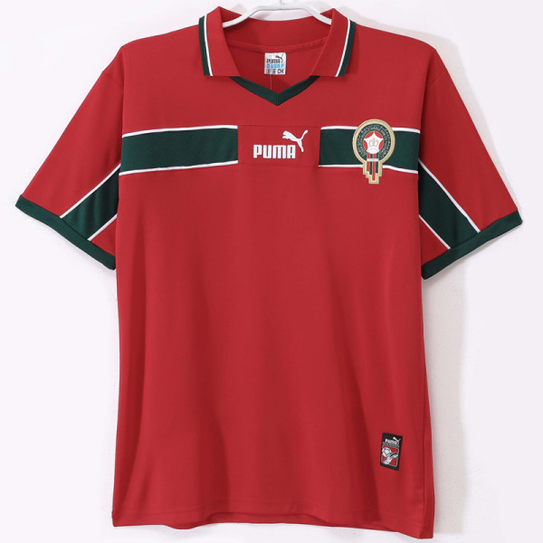 1998 Morocco Away Retro Soccer Jersey