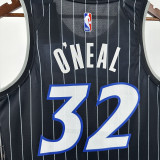 2025-26 Magic O'NEAL #32 Black Top Quality Hot Pressing NBA Jersey (Trapeze Edition) 飞人版