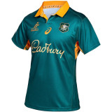 2025 Australia Green Polo Rugby Jersey (有领)