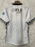 2025 FIJI Home White Rugby Jersey (圆领)