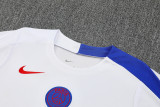 2025-26 PSG White Training Short Suit