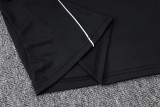 2025-26 Ajax Black Tank top and shorts suit #D25196