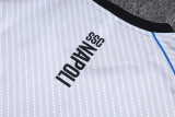 2025-26 Napoli Light gray Tank top and shorts suit #D25193