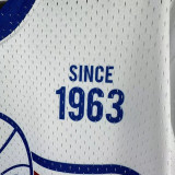 2026 76ERS White Retro High Quality Casual T-Shirt #MN