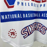 2026 76ERS White Retro High Quality Casual T-Shirt #MN