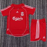 2006-2007 LIV Home Kids Retro Soccer Jersey