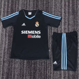 2003-2004 RMA Away Kids Retro Soccer Jersey