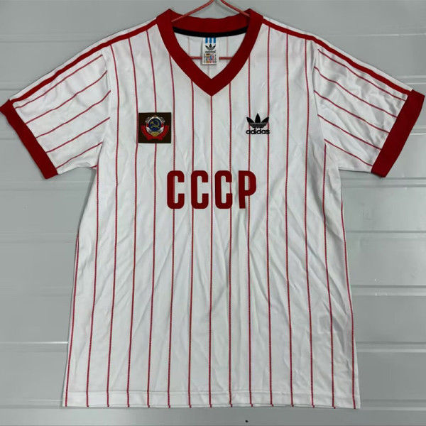 1982-1983 Soviet Union Away Retro Soccer Jersey