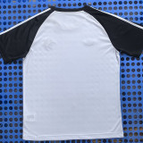 2025-26 JUV White Training shirts (黑袖)