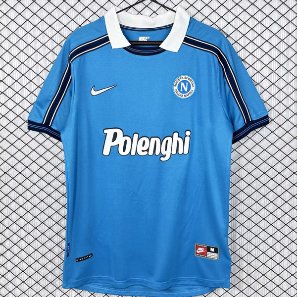 1998-1999 Napoli Home Retro Soccer Jersey