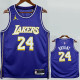 2025-26 Lakers BRYANT #24 Purple Top Quality Hot Pressing NBA Jersey (Trapeze Edition) 飞人版