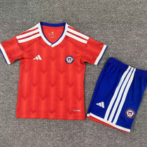 2026-27 Chile Home Kids Soccer Jersey