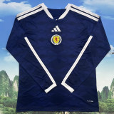 2026-27 Scotland Home Long Sleeve Soccer Jersey (长袖)