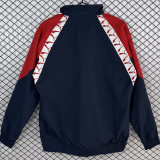 1995-1996 ATM Black Red Retro Windbreaker