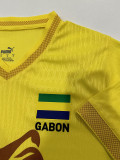 2026-27 Gabon Yellow Player Version Soccer Jersey