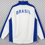 1998 Brazil White Retro Windbreaker